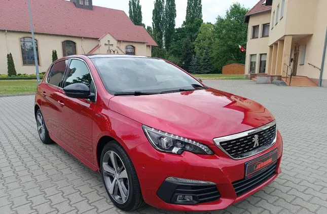 peugeot Peugeot 308 cena 51500 przebieg: 166000, rok produkcji 2017 z Góra